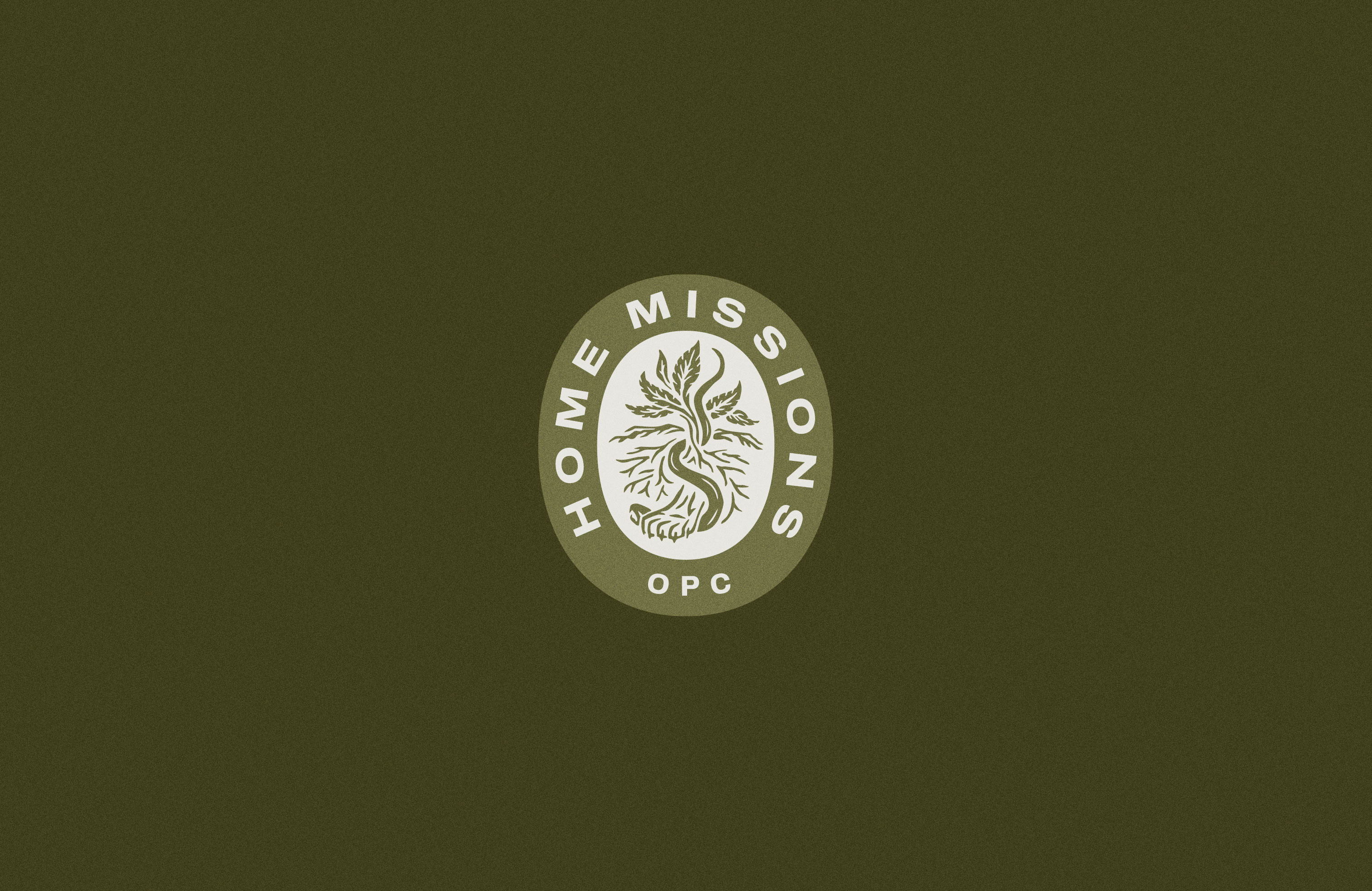 Home Missions branding christian church design gospel home icon illustration leaf lion logo presbyterian seed snake