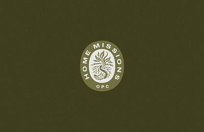 Home Missions branding christian church design gospel home icon illustration leaf lion logo presbyterian seed snake