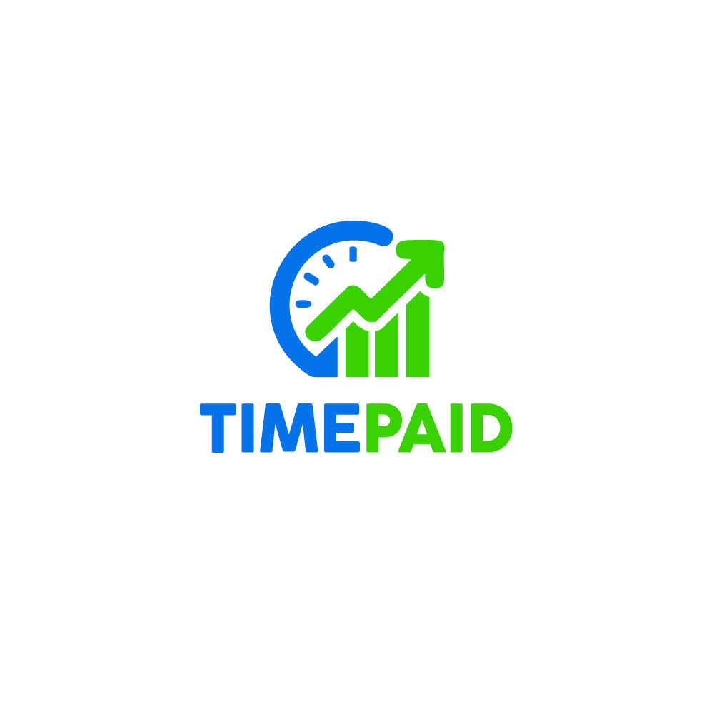 Logo design for TimePaid a monogram branding graphic design iconic logo investment logo logo logo design marketing logo modern logo mostaq418 pictorial logo time logo