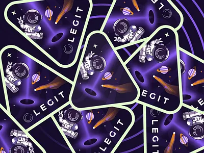 Legit Marketing Collateral b2b booth deck events graphic design marketing saas security social trade show