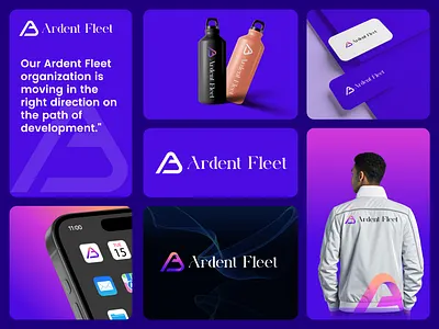 Ardent Fleet logo design, branding, AF logo, Startup logo, logo af logo ardent fleet brand identity branding electric logo graphic designer logo logo branding logo design logo designer startup startup branding startup logo vehicle logo