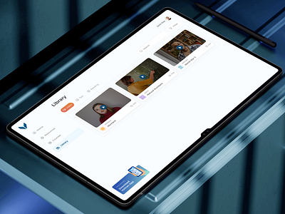 E-Learning Dashboard college dashboard e learning education education platform education website educational grid learning library online learning student students study tutoring ui ui design uidesign uiux uxdesign