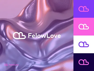 FelowLove—where connection meets creativity brand branding felowlove graphic design heartcloudconcept logo logo design minimal modern modernbranding visualidentity