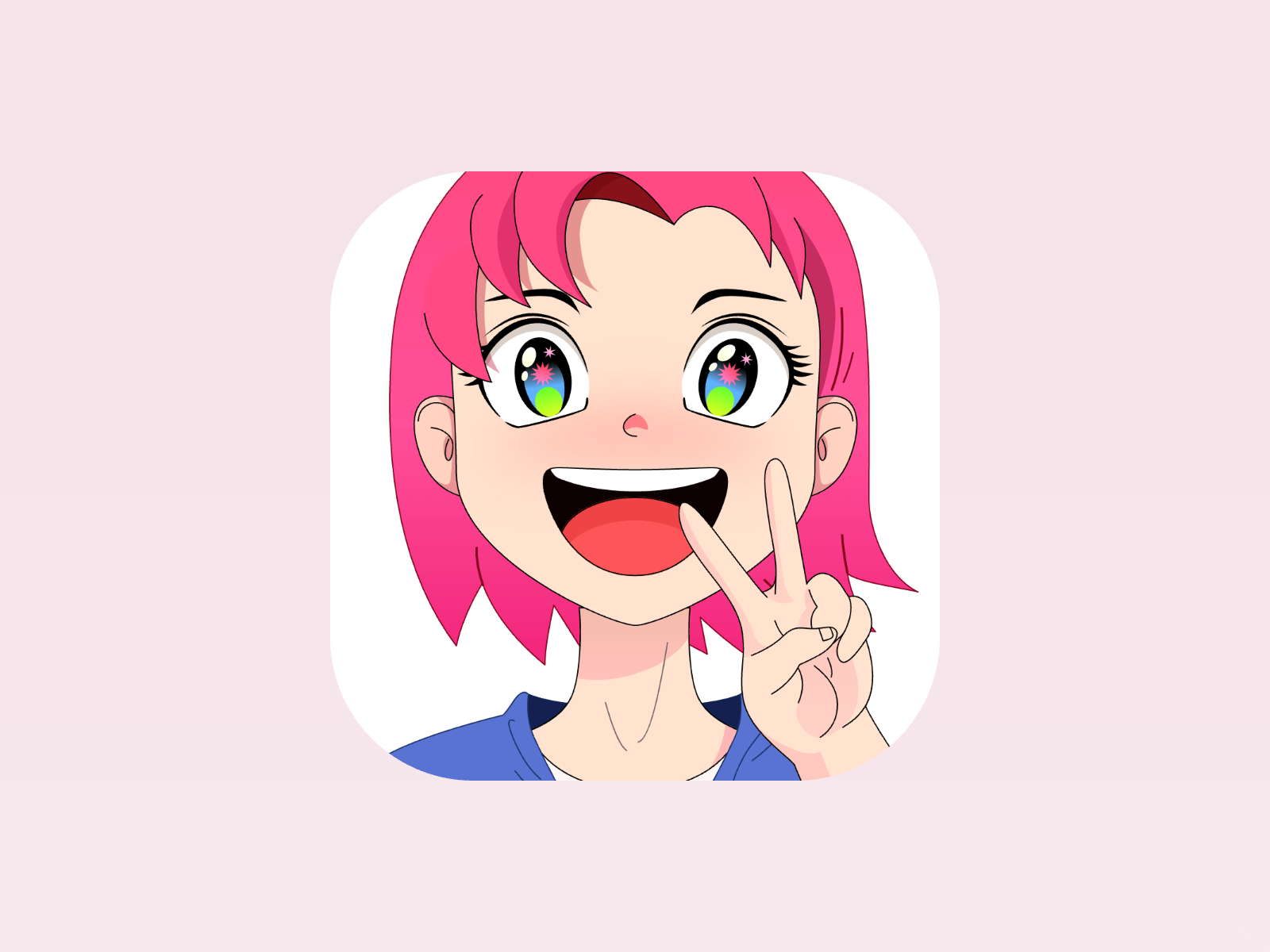 Comics APP Icon icon illustration ui