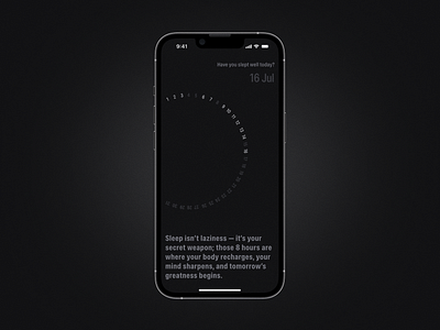 Habit Tracker App for iOS app design flat ios minimalistic mobile ui vector