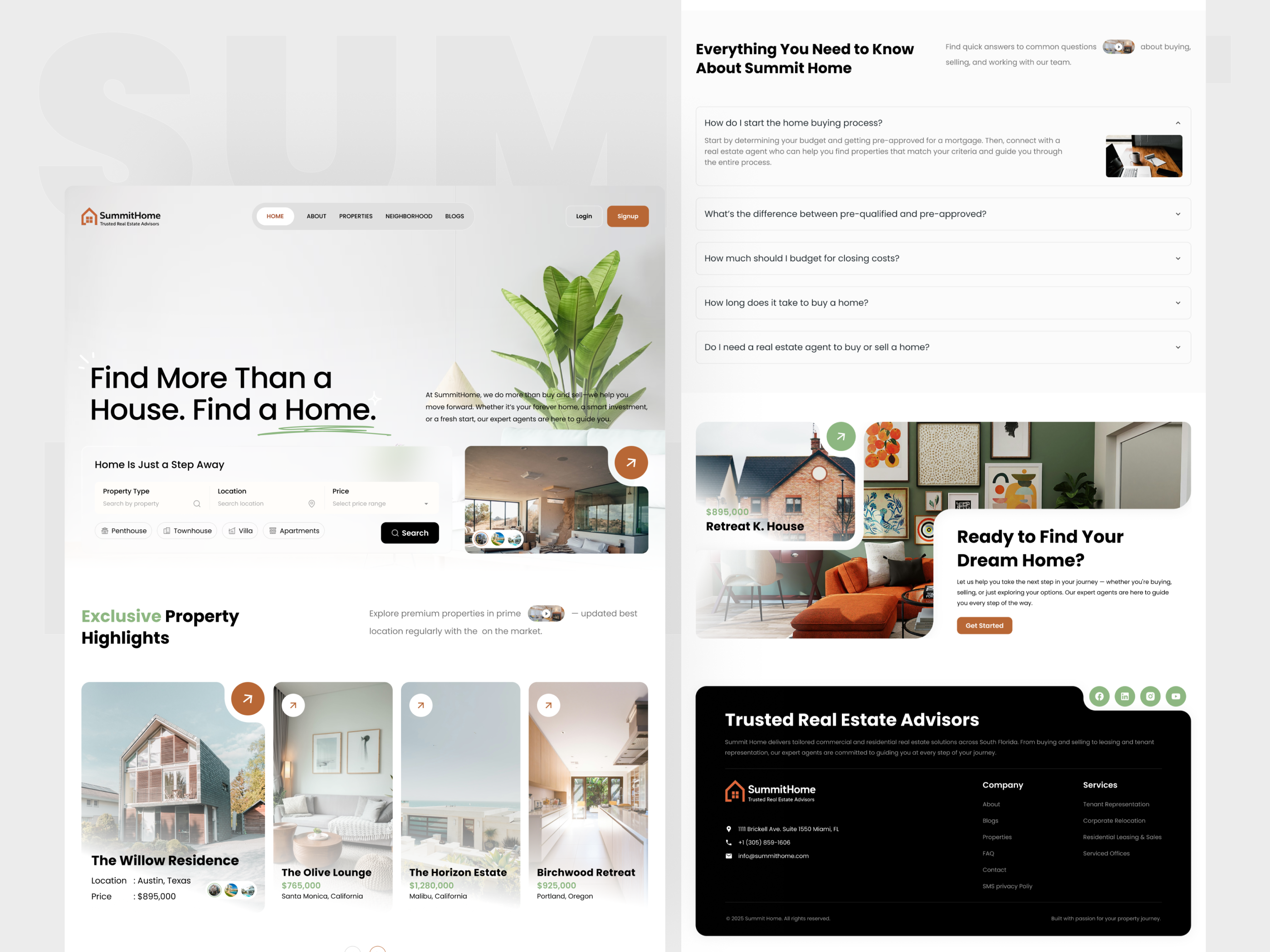 Example of Professional & Modern Web Design