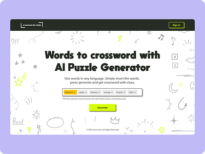 PuzzleCraft ai aicrossword aitools creativeux crosswordapp custompuzzle design funui gameui interactivecontent interactivedesign mobilegamedesign puzzledesign puzzlegenerator ui user experience ux uxforgames uxui wordgameui