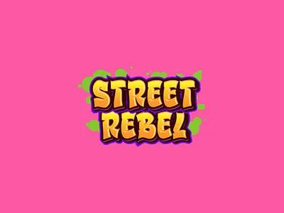 Street Rebel Logo Design graphic design logo logo design street logo text style logo typo logo typography wordmark logo