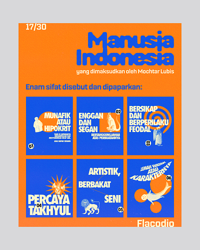 manusia indonesia artwork content creation design digital art graphic design poster poster design
