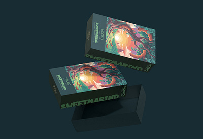 Box packaging design for Hooko box design box packaging design branding food packaging graphic design packaging design product box design