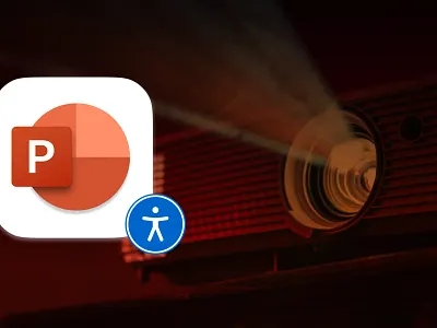 Accessible Presentation from a Microsoft PowerPoint Document accessibility adobe photoshop microsoft powerpoint wcag