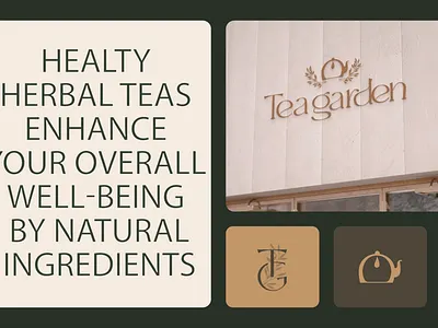 Tea Garden-Branding and Packaging Design food packaging desgin healthy product packaging herbal food herbal tea packaging illustration illustration packaging deisgn logo logo mark logotype minimalist logo design modern logo design natural brandign organic branding tea tea branding tea cup tea logo tea packaging tea shop