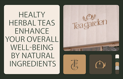 Tea Garden-Branding and Packaging Design food packaging desgin healthy product packaging herbal food herbal tea packaging illustration illustration packaging deisgn logo logo mark logotype minimalist logo design modern logo design natural brandign organic branding tea tea branding tea cup tea logo tea packaging tea shop