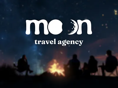 Moon Logo Design. Brand Identity. Travel Branding. Night Trips. brand identity branding creative branding creative logo graphic design graphic designer lettering logo logo design logotype design minimalist logo minimalistic logo modern branding modern logo moon logo night logo professional logo tourism design travel agency travel logo typography logo