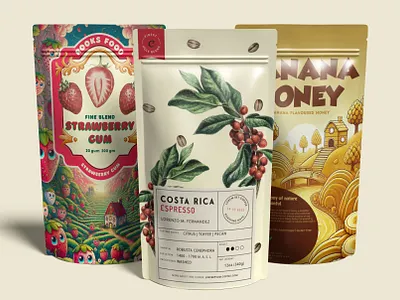 Food pouch design food bag design food packaging packaging design pouch design
