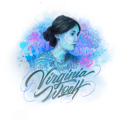 Recent work design handlettering illustration lettering