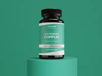 VITALFUSE Branding and Packaging Design packagingmockup