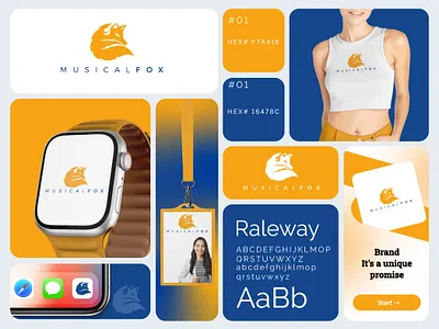 MUSICALFOX Branding Reveal 🎵🦊 Bold. Playful. Refined. brand book brand style guide branding branding identity creative logo creative logo design design dzsign graphic design illustration logo logo design logomark logotype minimalist logo minimalist logo design presentation typography ui unique logo