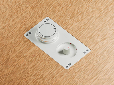 Winding Down 3d 3d animation blender blender3d button dial illustration isometric isometric illustration switch