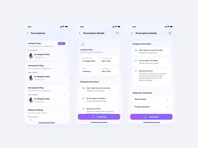Doctor app for patients 3d animation app branding design graphic design illustration logo ui vector