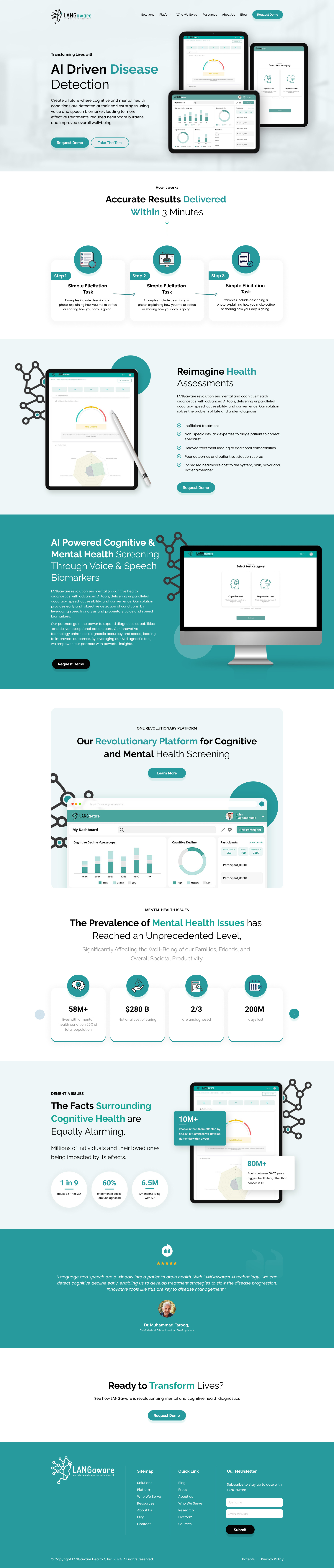 Langware Website Design. branding design ui ux