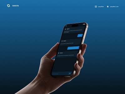DAKOTA AI - UI Design ai app application chat design mobile ui