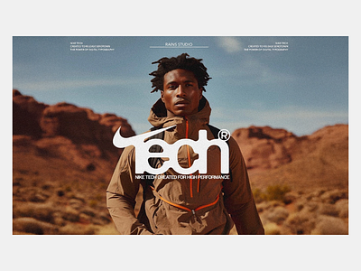 Performance Wear Visual Identity active culture apparel design clean layout desert vibe digital product fashion layout hero section homepage section interface concept lifestyle focus modern web outdoor wear performance gear responsive design typography ui direction user interface ux concept visual identity visual impact