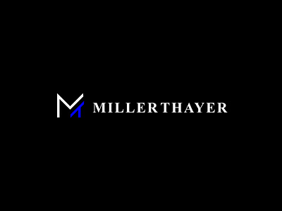 Miller Mayer Logo Design Identity trendy business logo