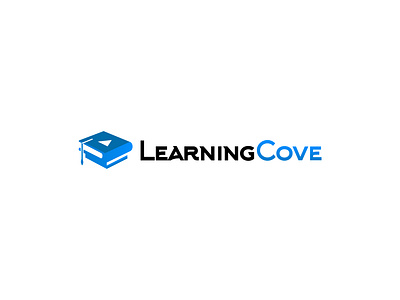Learning Cove School Branding coaching center logo.