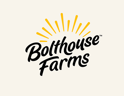 Bolthouse Farms Logo brush lettering logo logotype design