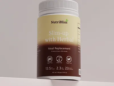 NUTRIBLISS Branding and Packaging Design packagingmockup