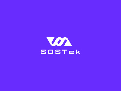 SOSTech Logo and Branding | SOS letter brand design brand guidelines brand identity branding business logo custom logo digital logo guidelines letter logo logo logo folio logo mark modern letter logo monogram logo motion graphics s logo saas logo so logo sos logo tech logo