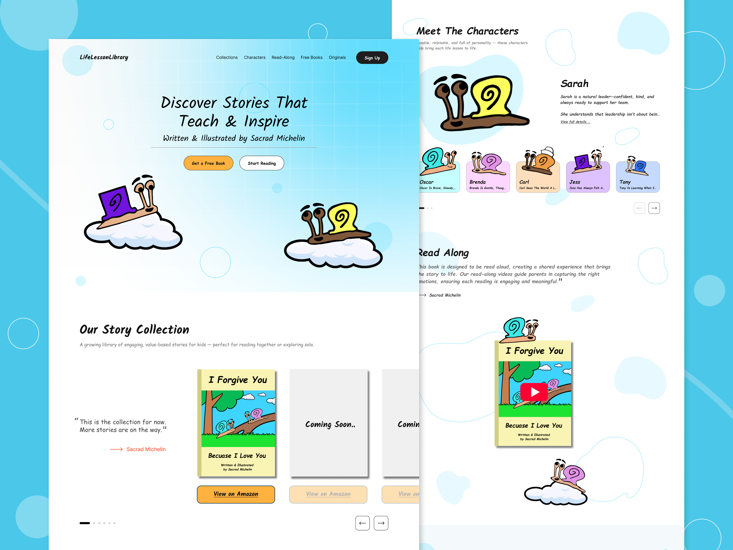 Example of Modern Website & Landing Page Design