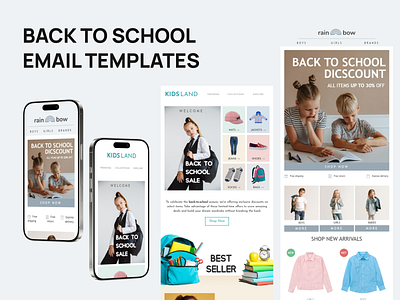 Back To School Email Templates back to school email email email builder email campaign email design email marketing email newsletter email templates html email landing page newsletter web design