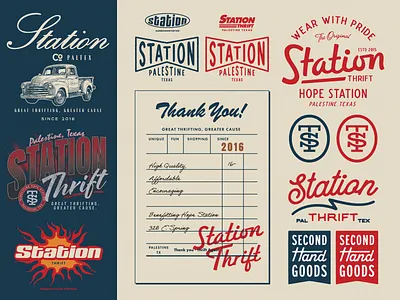 Thrift Store Branding Dump apparel brand branding design logo shirt thrift thrifted vintage