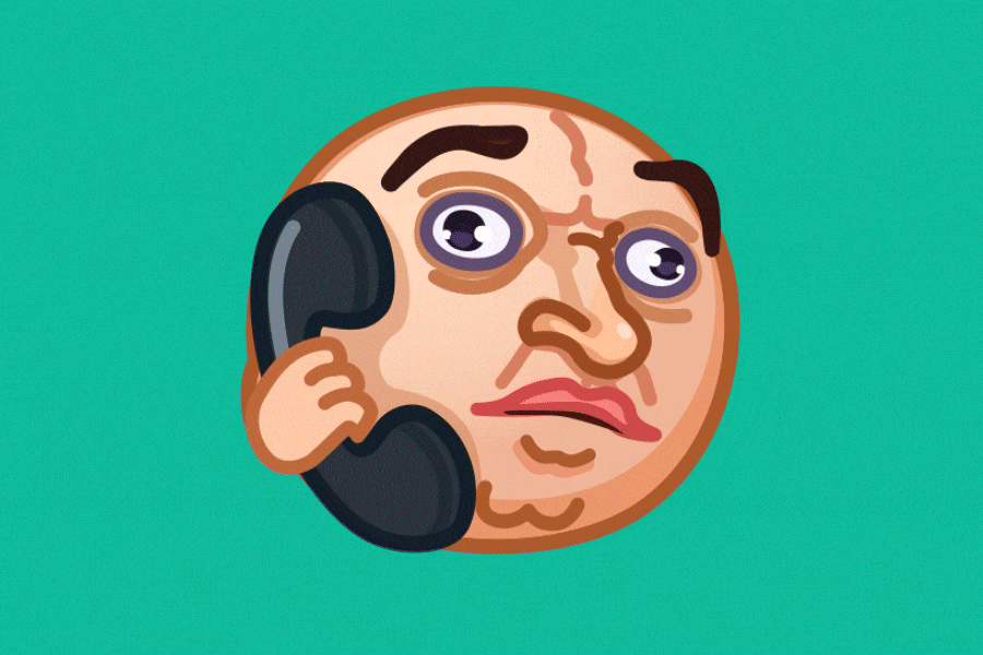 Telegram status emoji adobe aftereffects animated animated emoji animated sticker animation call calling design emoji illustration meme meme emoji nft phone sticker stickers telegram