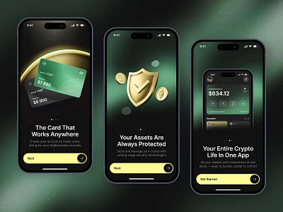 Crypto App | Banking Design | Mobile Design | App Interface ai app andriod app app development crypto app ios app