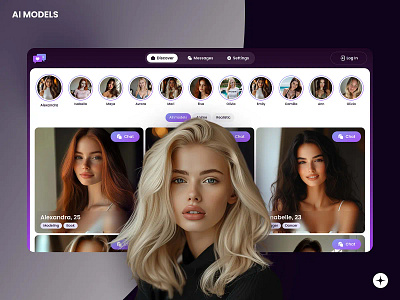Generative AI App Design AI Assistant Mobile App Design Badoo