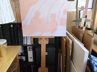 a new work in progress graphic design logo painting video work in progress