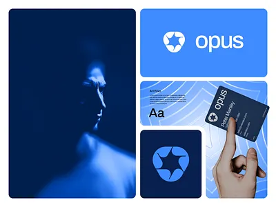 Opus Direction 1 branding branding and identity business card clean design dribbble graphic design identity logo logo design logo mark logotype minimal modern photo photography saas tech wordmark