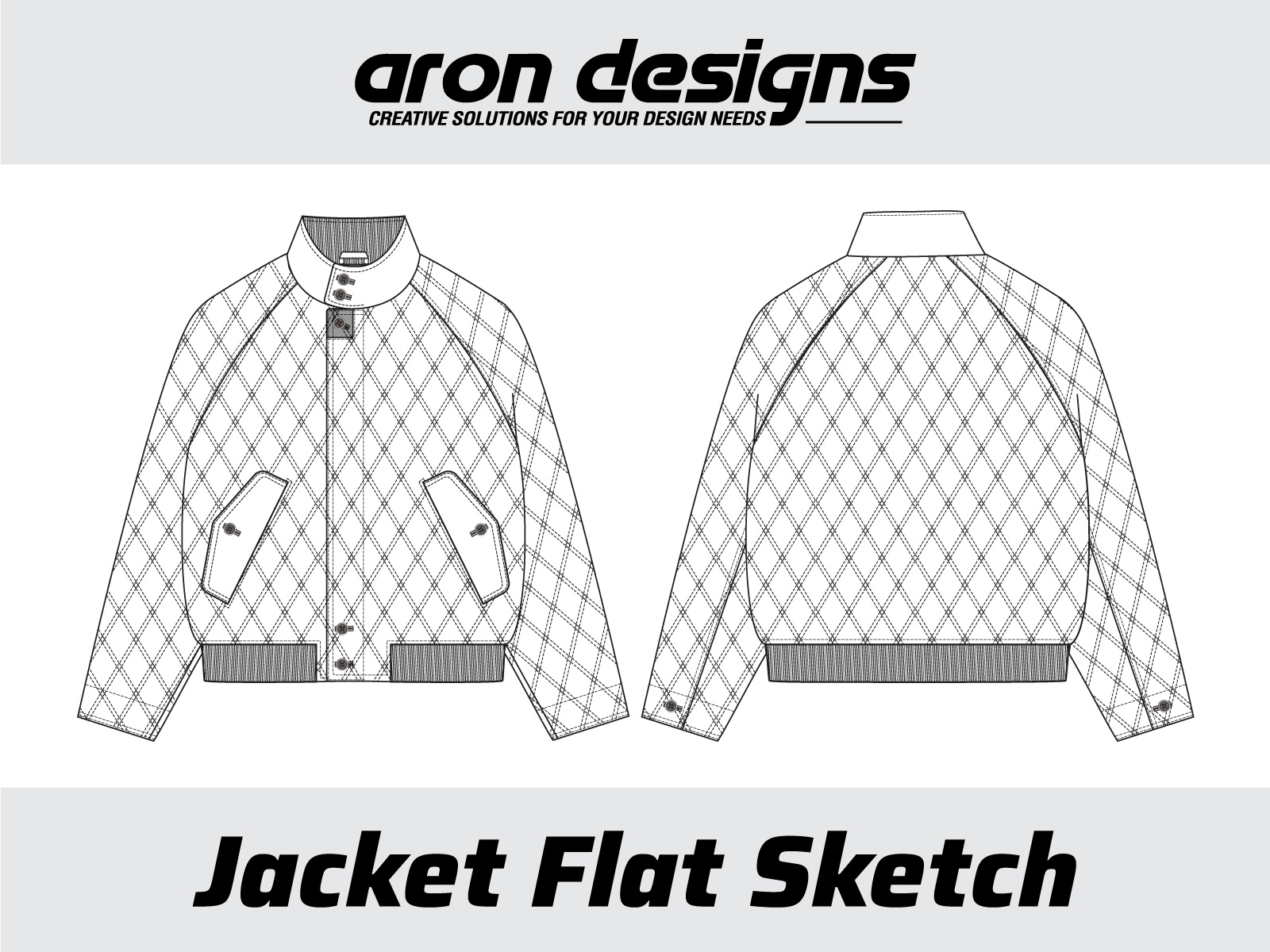 Example of Basic Flat Sketch