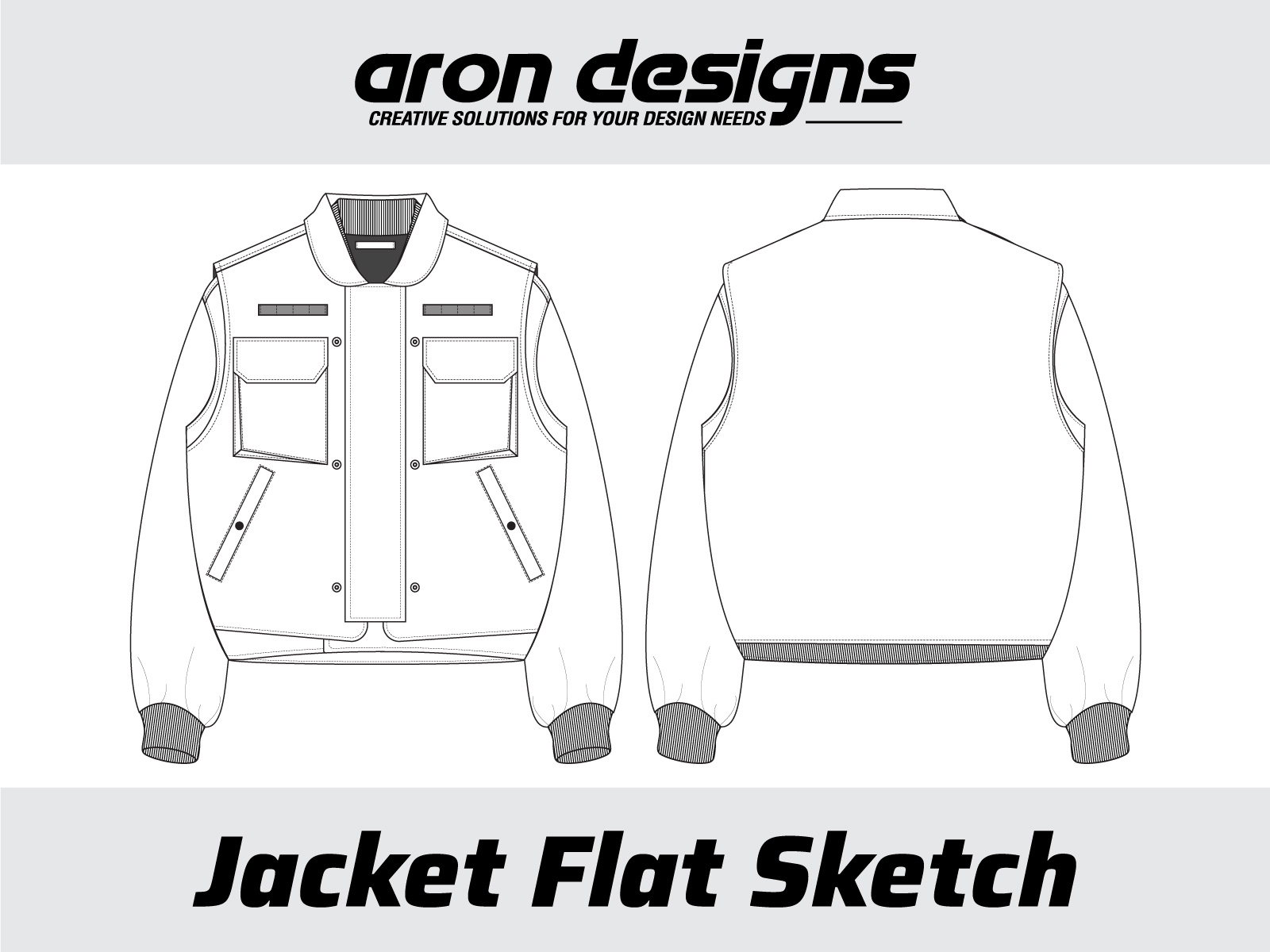 Example of Basic Flat Sketch