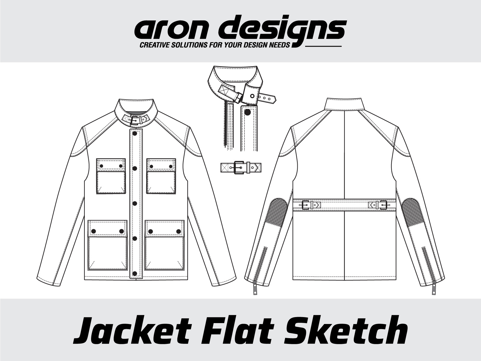 Example of Basic Flat Sketch