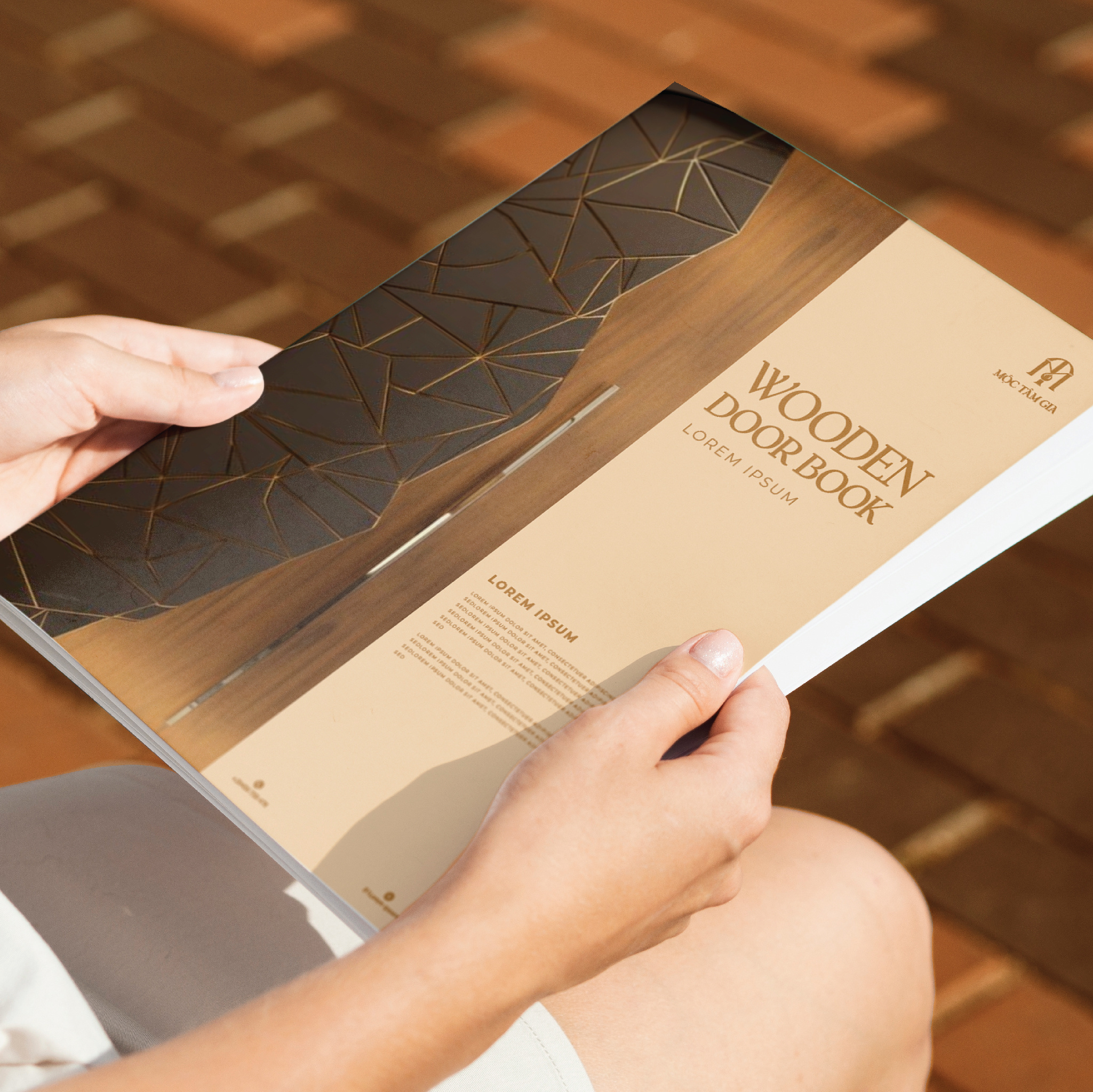 MỘC TÂM GIA BRAND IDENTITY branding design graphic design logo logo design