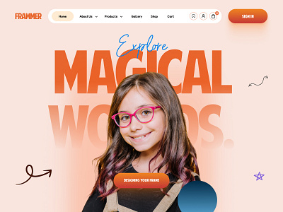 Frammer - Website Design creative ui we web website