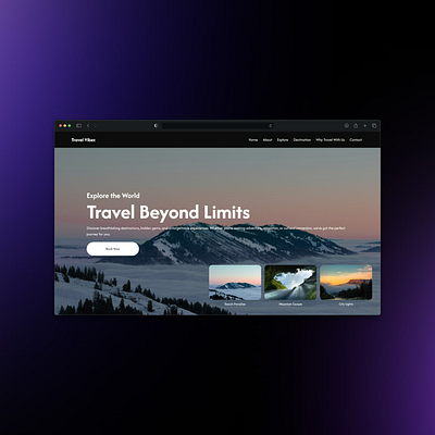 Travel Website travel travel website web design website website design