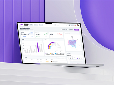 Sales Dashboard design exploration business chart dashboard exploration finance graph revenue sales schedule stats ui web app