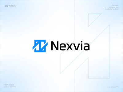 letter N modern and creative logo branding business logo creative logo identity letter mark letter n logo logo logo design logo designer logo icon logo type marca modern logo professional logo solution symbol