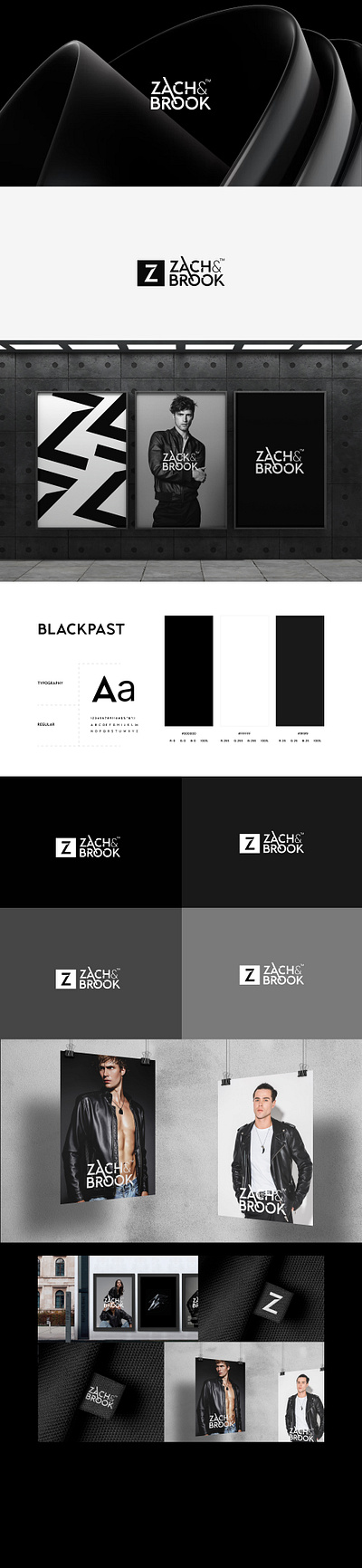 Leather Jacket - Brand Identity brans identity graphic design logo logo design