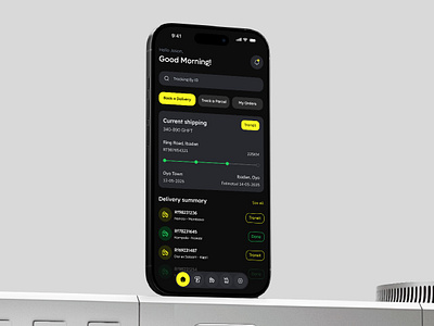 Shipping & Logistics Mobile App | Logistics Delivery UI Design ai branding cargo deliver delivery firqah firqah lab logistic logistic support logistics app mobile app mobile app design packaging service shipment shipping shipping logistics transport ui uiux